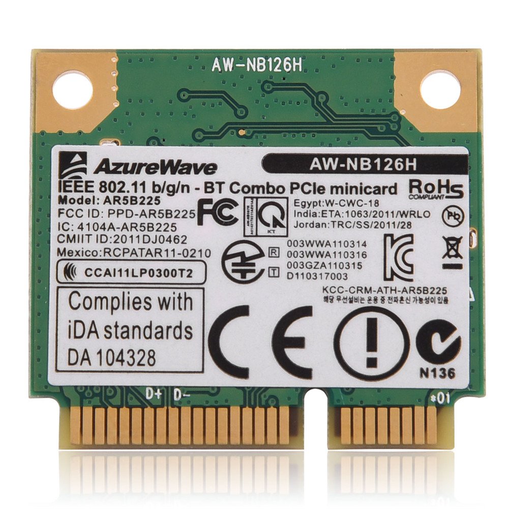 RicherR Mini 2 en 1 Tarjeta Adaptador de Red,WiFi Tarjeta Inalámbrica