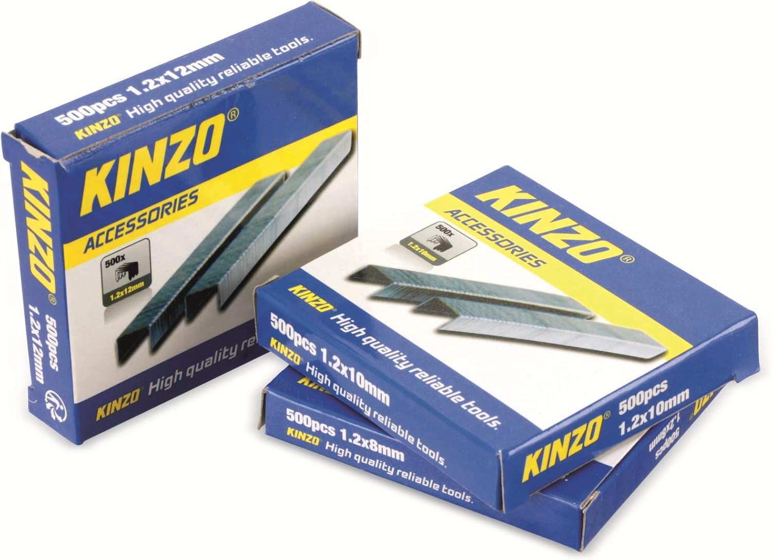 Kinzo 72181 Staples 3 x 500 Pieces BigaMart