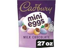 TABOOM Bulk Cadbury Mini Eggs - 27 Oz Milk Chocolate Cadbury Eggs - Irresistible Easter Treats for Easter Egg Hunts Fun-Filled Celebrations Kids Adults