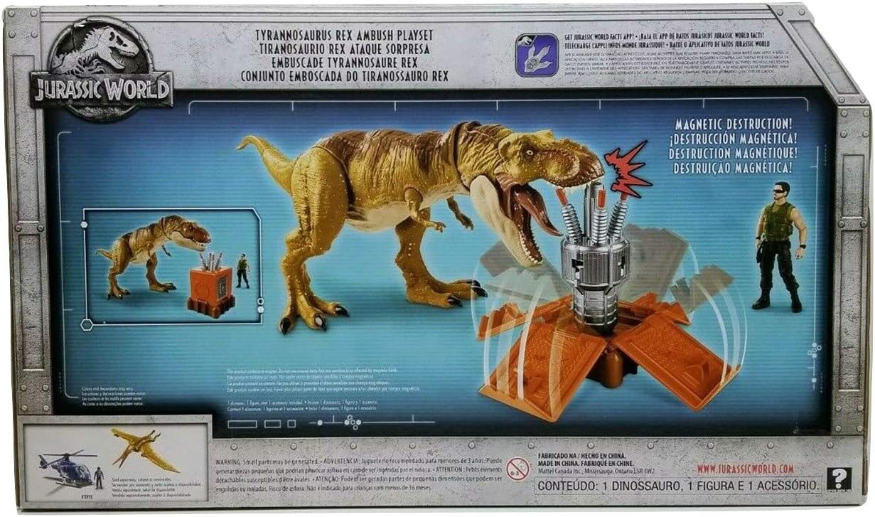 tyrannosaurus rex ambush playset