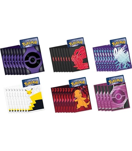 Amazon.com: Pokemon Gen 6 Deck Protectors Sleeves (65) : Toys & Games