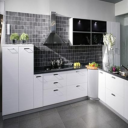 Buy 500x30cm Kitchen Waterproof Stickers Cabinets Wardrobe