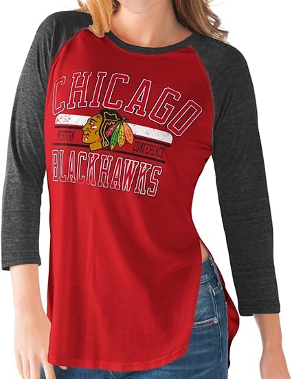 women's blackhawks shirt