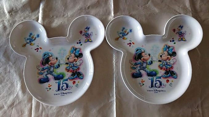 Amazon Co Jp スーベニアランチプレート 2枚 セット ディズニーシー15周年 ディズニーランド Tsl ディズニーシー Tds ディズニーリゾート Tdr グッズ ホビー