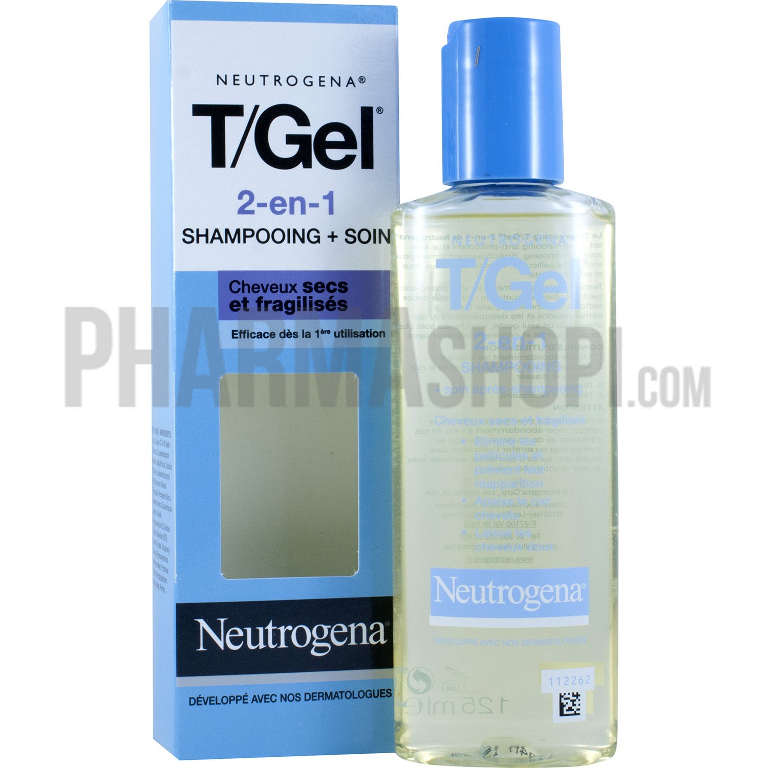 Neutrogena T/Gel Shampoo + Care 2-in-1 125ml