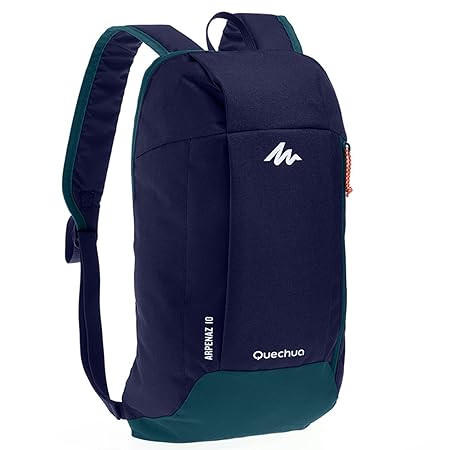 Quechua Kids Nylon Travel Rucksack for Hiking and Camping (Navy Blue)
