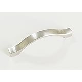HandleMax 3" Satin Nickel Kitchen Cabinet Handle Dresser Drawer Pull Knob Hardware, 76mm (3") Hole Centers, 57SN76, 25 Pack