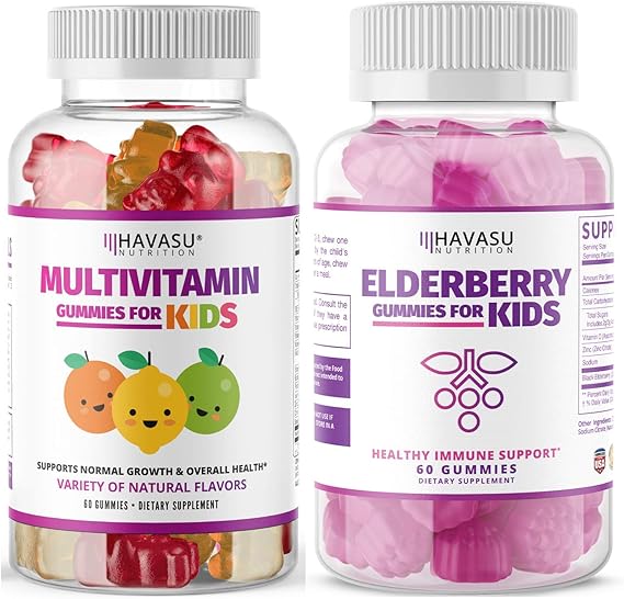 Kids Vitamins Immune & Multivitamin Bundle Health