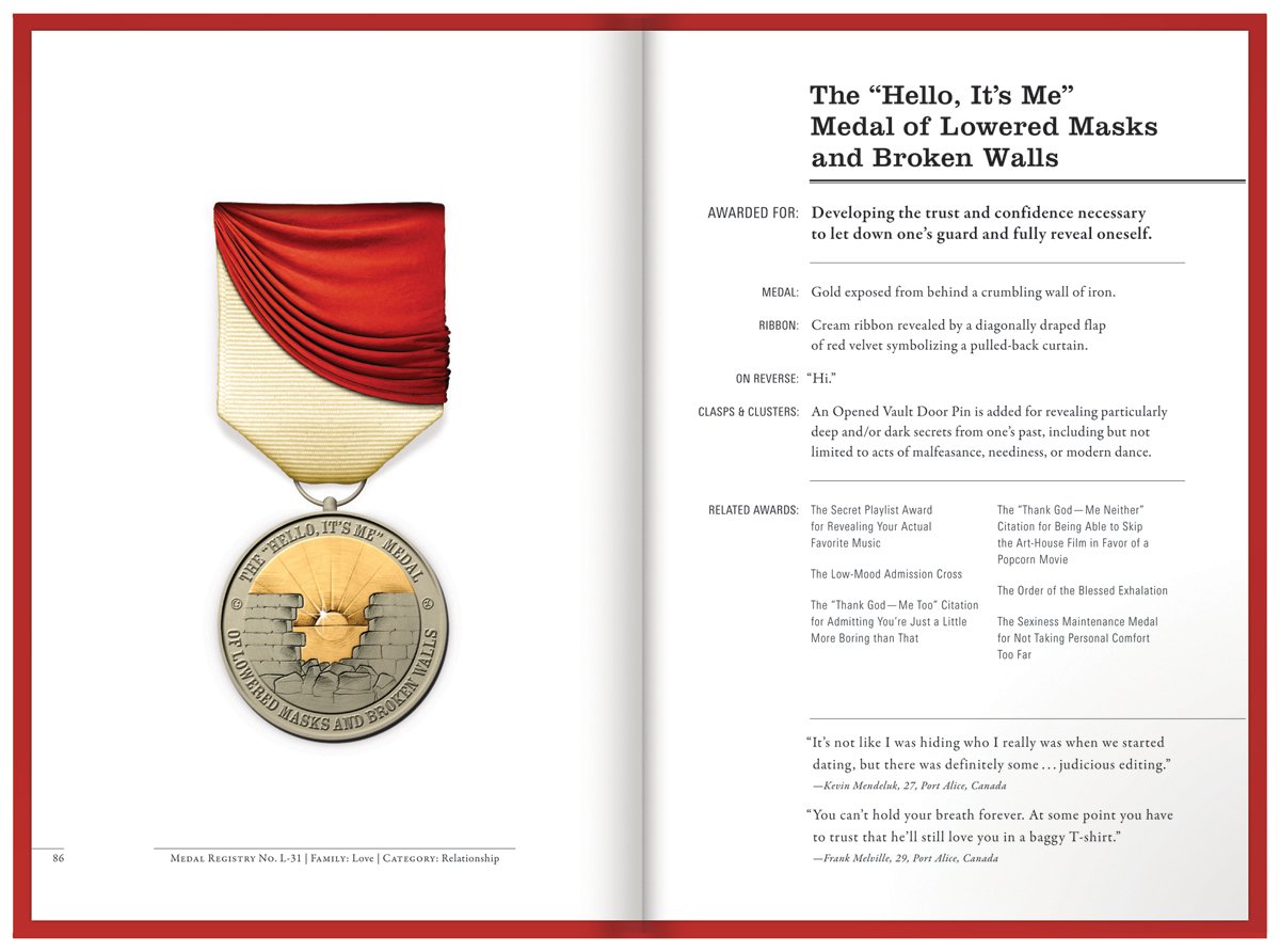 You Deserve A Medal Honors On The Path To True Love Stefan G