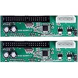 HDE 2 Pack IDE/EIDE/PATA Computer to SATA Hard Drive Interface Adapter PC Mac