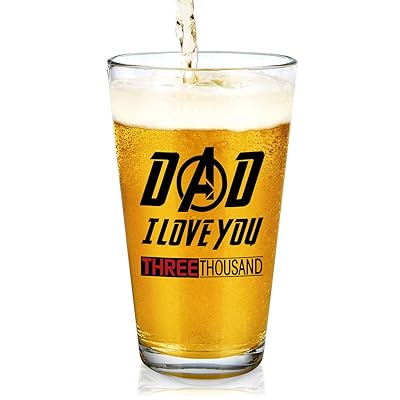 Buy Dad Gifts Dad Beer Glass Dad I Love You 3000 Pint Glass 15oz Dad Gift For Men Dad New Dad Papa From Daughter Son Gift Idea For Father S