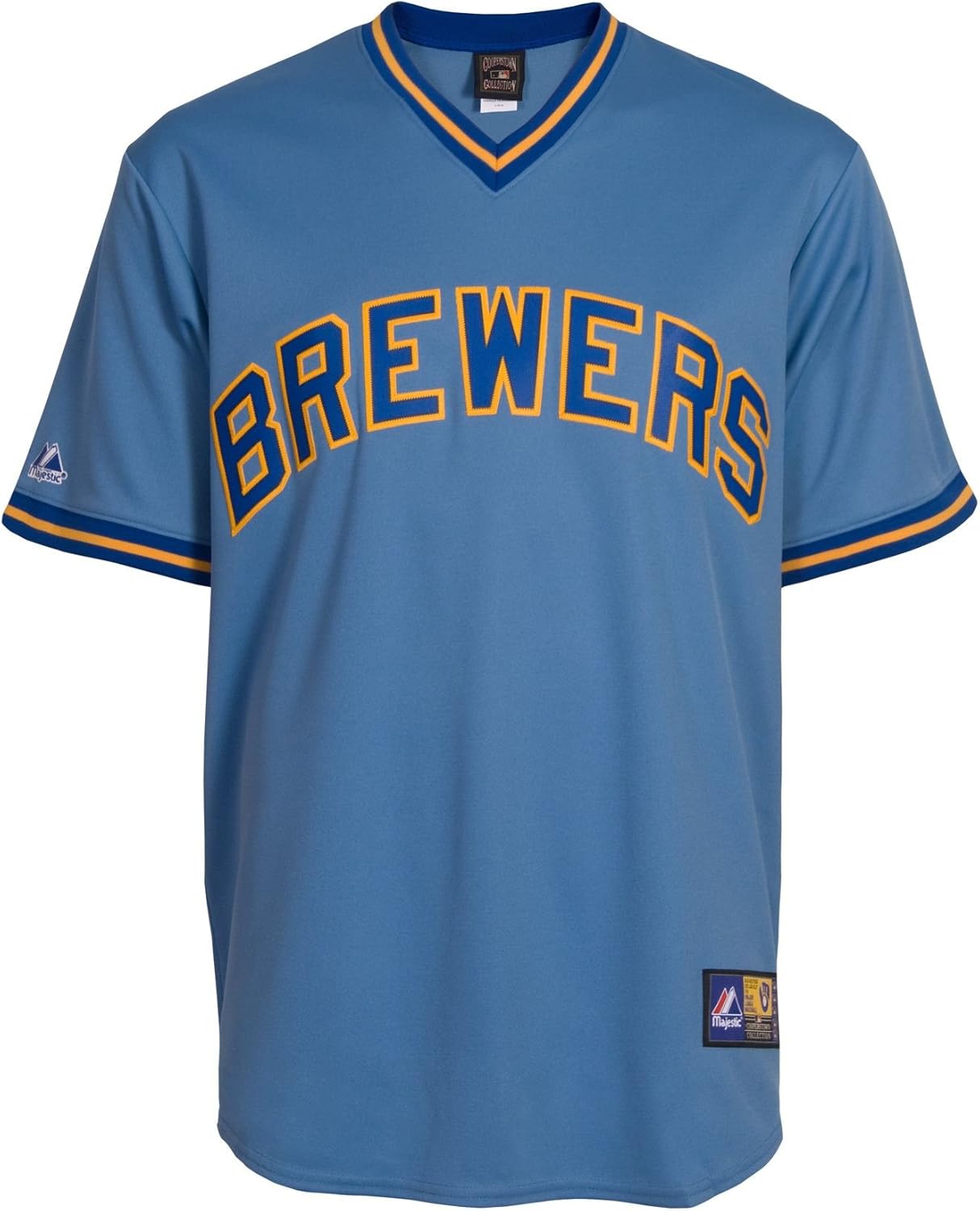 Men's Yount of Brewers RC Synthetic Replica Baseball