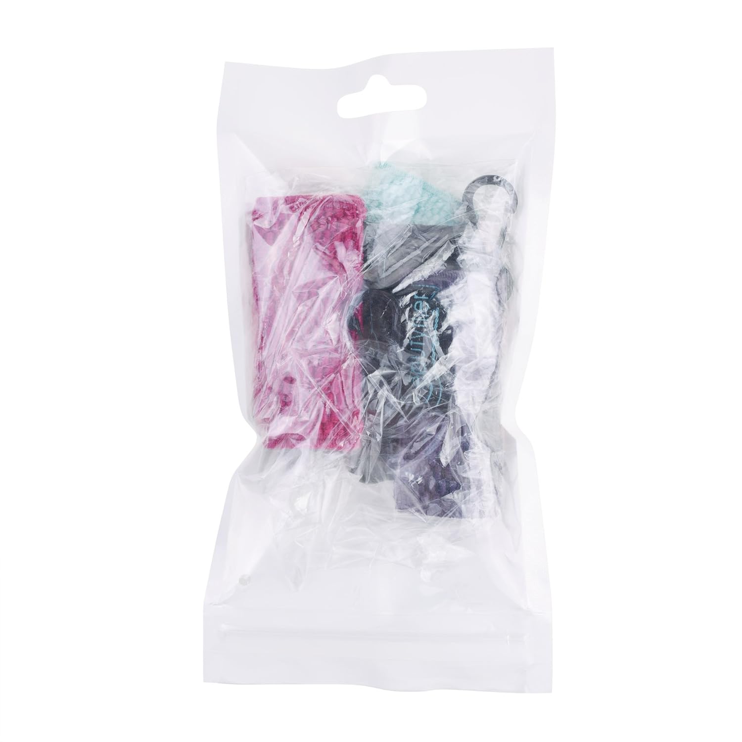 Beautyflier Clip-on Sleeve Chapstick Pouch Keychain Lipstick Holder Elastic Lip Balm Holster Travel Accessories (Black/Hot Pink/Purple/Robin Egg Blue/Pink) : Beauty