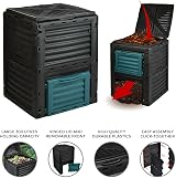 Crystals 300L Outdoor Garden Compost Bin Eco Friendly Organic Waste Converter view 2