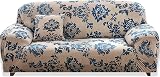 Teynewer 3 Seater Sofa Cover Provence Stretch Slipcover 1 Piece