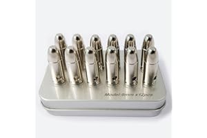 Bayattoo Steel Safety Practice Rounds Action Trainer Dummy Round Dry Fire Training Snap Cap