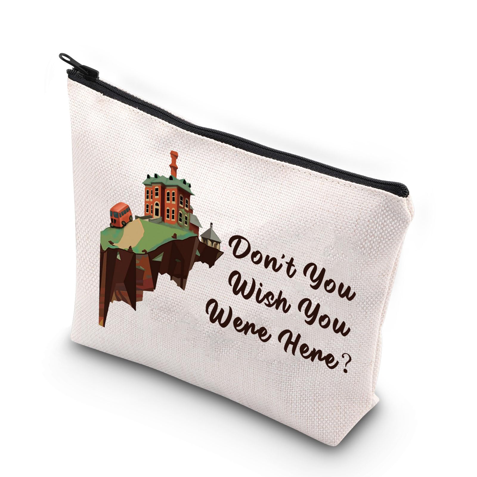 Cerulean Sea Inspired Makeup Bag Fantasy Novel Gifts Don't You Wish You were Here Book Worm Book Lover Gift (Don't You UK)