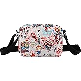 TSOTMO Horror Movie Gift Til the End Crossbody Bag Halloween Movie Gift Horror Gift for Daughter