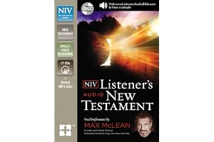 NIV, Listener's Audio Bible, New Testament, Audio CD: Vocal Performance by Max McLean