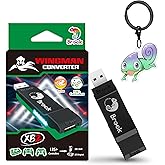 Brook Wingman XB 2 Converter with Keychain - Wireless Controller Adapter for XB 360, XB Original Consoles and PC, Supports Remap and Adjustable Turbo [Exclusive Version]