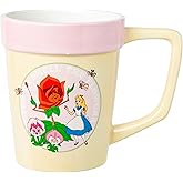 Silver Buffalo Disney Alice in Wonderland Wildflower Smell The Flowers Ceramic 3D Sculpted Mug, 20 Ounces