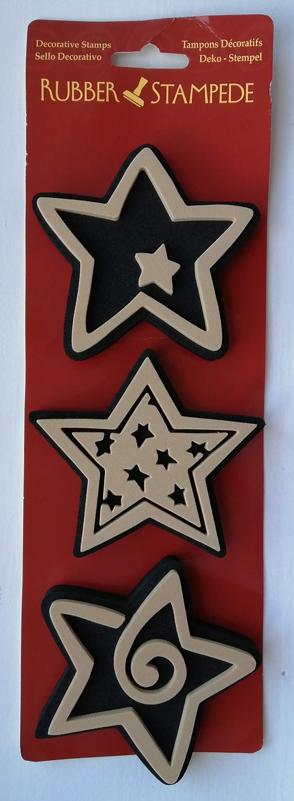 Decorative Star Stamp Set for Crafts