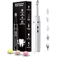 thumbnail image 2 of HassoKon Rechargeable Tooth Polisher & Whitening Kit – Portable Electric Teeth Cleaner With Blue Finish 2 of 3