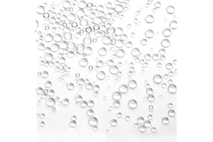 ASTER 700 Pieces Clear Dewdrop Water Droplets Embellishments Round Dewdrop Resin Beads for DIY Scrapbooking Crafts Card Making Decor Accessories