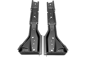 ECOTRIC Torque Boxes Floor Supports Full Body Mounts Compatible with 1997-2006 Jeep Wrangler TJ & LJ Metal Rust Repair Kit