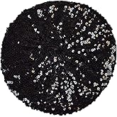 NYFASHION101 Sparkle Stretchable Stylish Lightweight Sequin Beret Beanie Hat