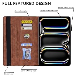 Dteck Case for iPad Air 13 2024/iPad Pro