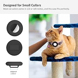 2022 Airtag Cat Collar Holder, Small Air tag Cat