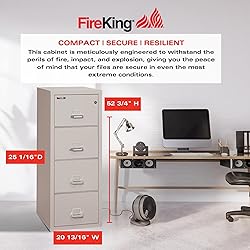 Fireking Fireproof Vertical File Cabinet
