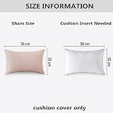 Home Brilliant Dark Grey Cushion Covers 30x50 cm Pack of 2 Corduroy view 5