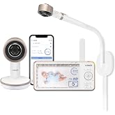VTech V-Care VC2105 1080p FHD Over-The Crib Mount Smart Baby Monitor 5&rdquo; 720p LCD Screen,Table Stand,Remote Access,Versatile Placement,Intelligence Detection, Sleep Analysis,18hrs Recording,with WiFi