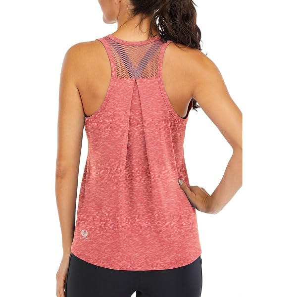 Camiseta De Tirantes De Malla Para Mujer – Espalda Cruzada, Tejido Transpirable, Ideal Para Yoga, Gimnasio Y Entrenamiento