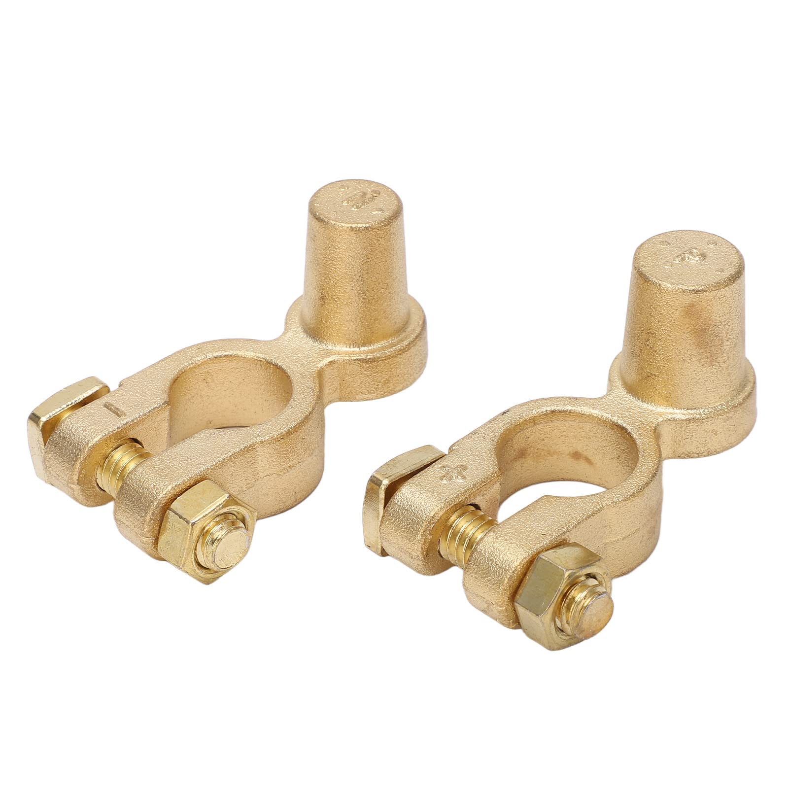 Photo 1 of 1 Pair Car Battery Terminals Clamps, SAE to JIS Car Battery Terminal Connector Positive Negative Top Post Battery Terminal for Auto