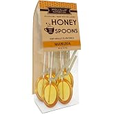 Melville Candy Honey Spoons [For Tea Lovers] Gluten-Free 5 Count (Manuka)