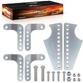 maXpeedingrods Universal Coil Over Shock Mount Kit for 3" Axle Tubes | Adjustable Lower Brackets