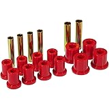 Prothane 7-1007 Red Front Spring Eye and Shackle Bushing Kit