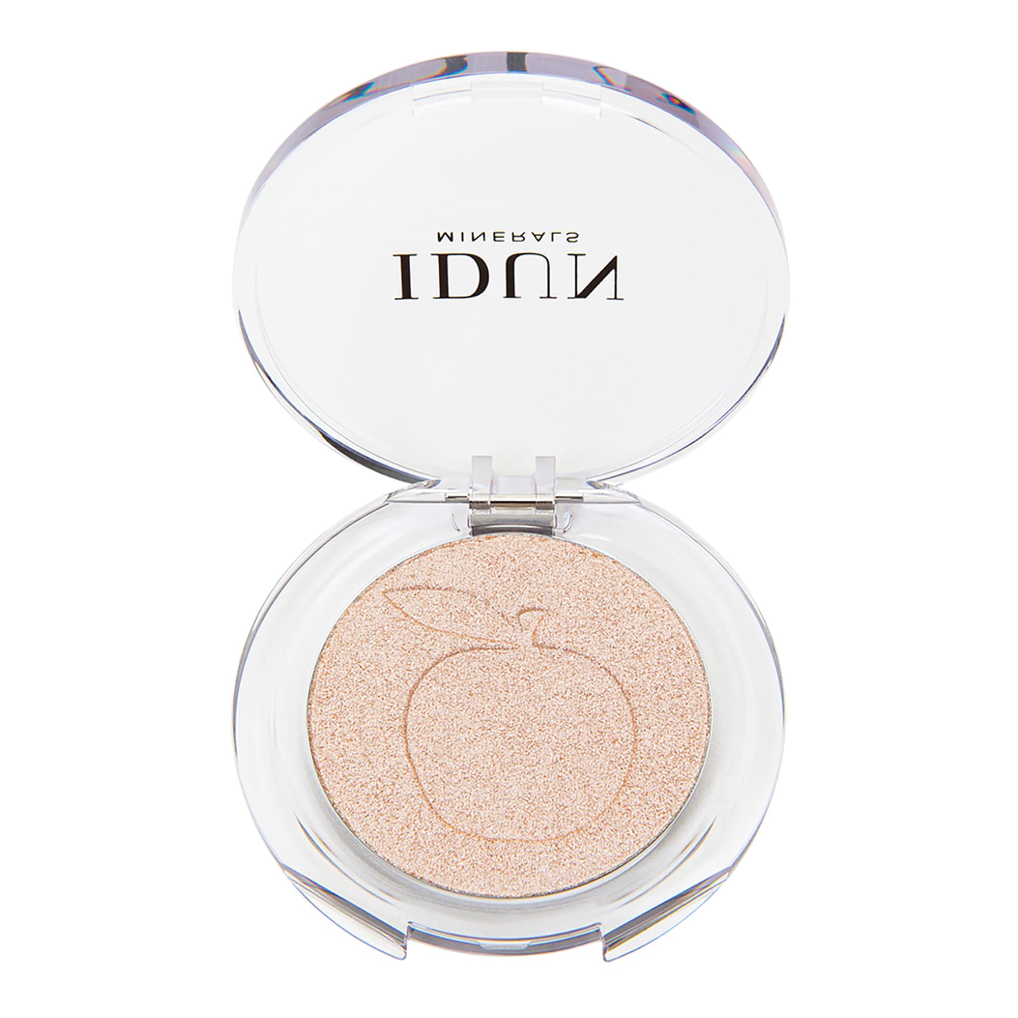 IDUN Minerals Single Eyeshadow, Fjallsippa - Highly Pigmented Intense Color - Highlighter, Shimmery/Illuminating Finish - 100% Vegan, Highly Purified, Safe for Sensitive Eyes - Champagne, 0.10 oz