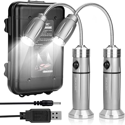 IMAGE Rechargeable BBQ Grill Light Ultra-Bright LED Magnetic Base Flexible