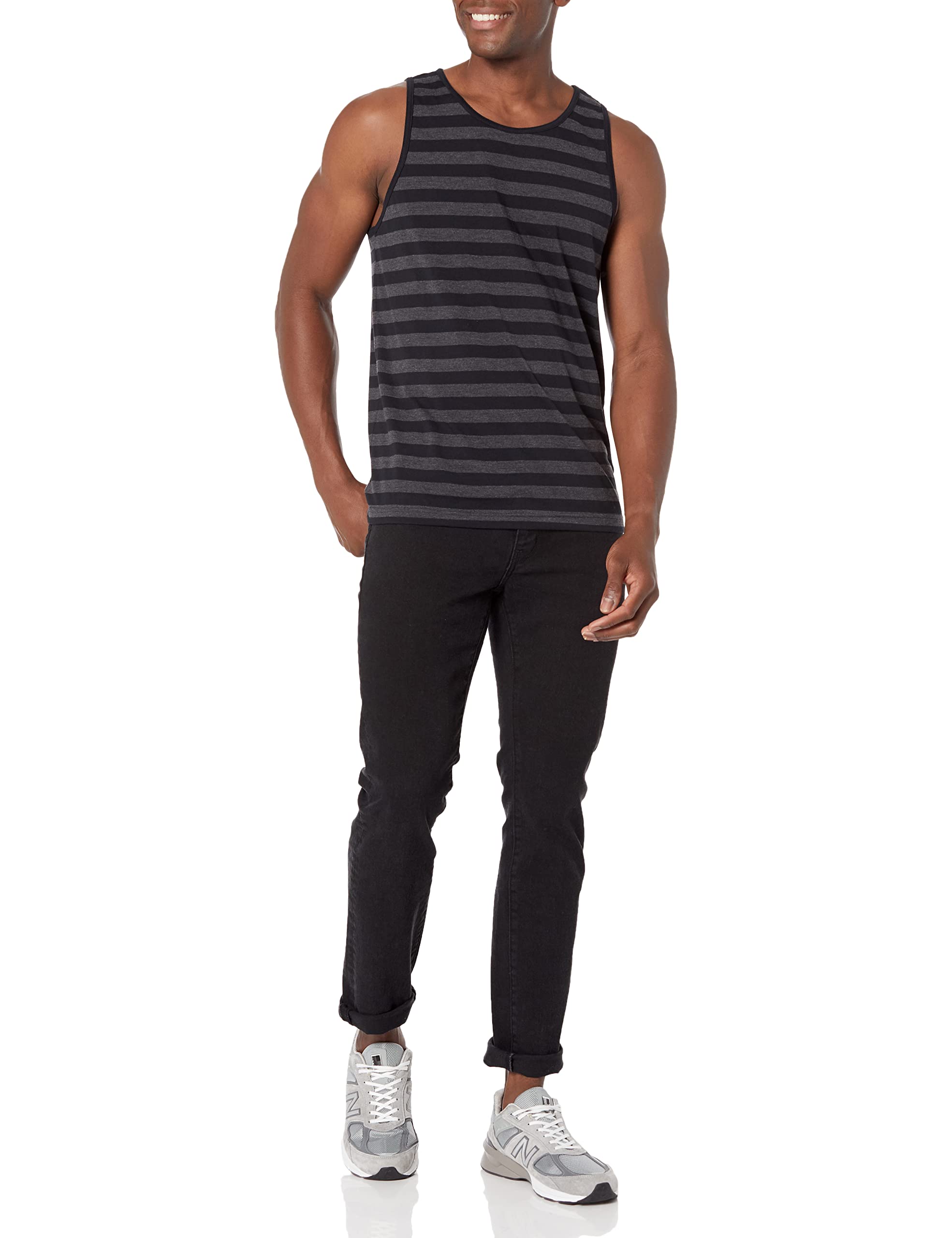 Amazon Essentials Men's Tank Top, Regular-Fit Undershirt