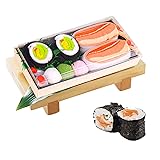 AGRIMONY Funny Sushi Socks for Men Dad Women Teen