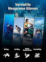 Summshall 5mm Neoprene Gloves Water Resistant Warm Anti-Slip for Men Women view 6