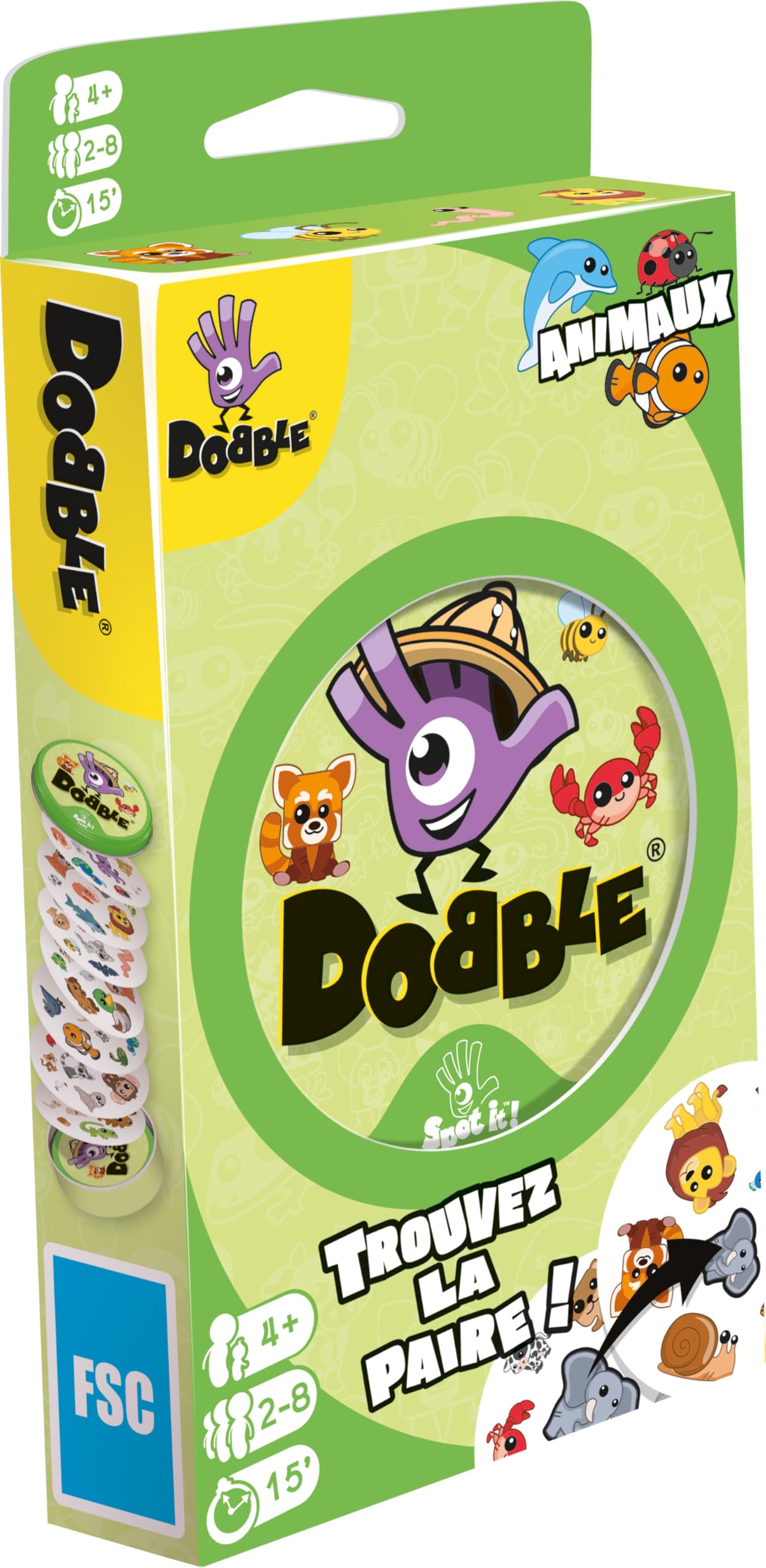 Dobble Animaux ( Blister ECO)