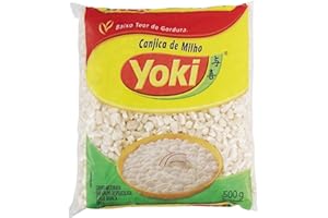 GOYA Yoki - CANJICA - WHITE CORN CANJICA - 17.64 Oz (PACK OF 02) | CANJICA DE MILHO BRANCA - 500g