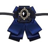 LHXzizizi Rhinestone Bow Ties for Men, Adjustable Pre-tied Bowties Men, Mens Bow Tie Retro Women for Wedding Party Banquet