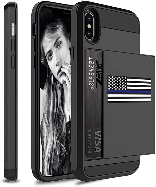 Amazon 財布 クレジットカード Idホルダー 耐衝撃 保護ハードケースカバー Apple Iphone アメリカ国旗 ブルーライン 警察用 For Apple Iphone X Iphone Xs ケース カバー 通販 Amazon 財布 クレジットカード Idホルダー 耐衝撃 保護ハードケースカバー Apple Iphone アメリカ国旗 ブルーライン 警察用 For Apple Iphone X Iphone Xs ケース カバー 通販