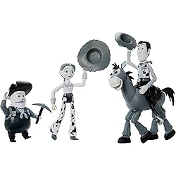 Mattel Disney and Pixar Toy Story Set of 4 Action